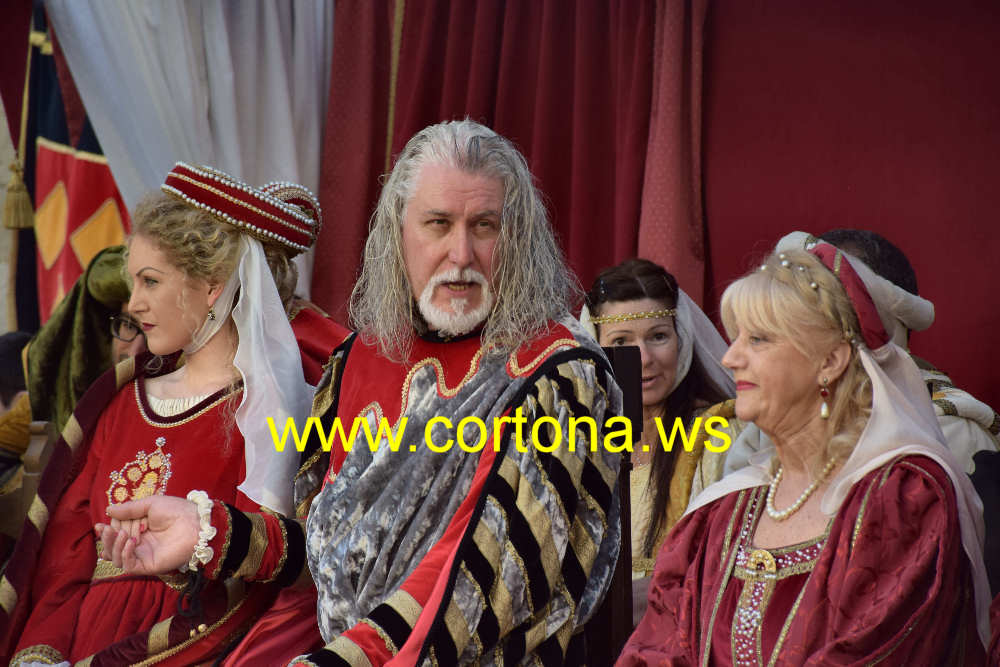 Francesco Casali e, a sinistrs, Antonia Salimbeni